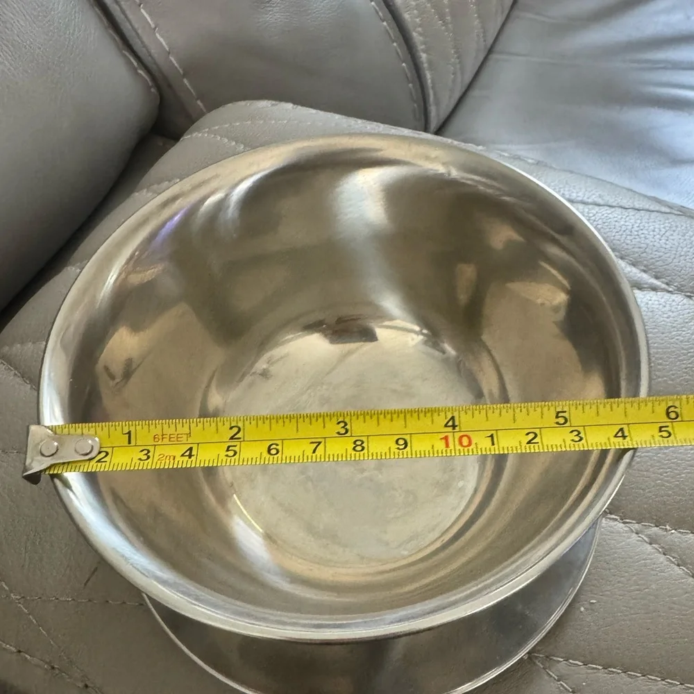 🔥Vintage lot SALE🔥Denmark and Viking Stainless Steel Bowl with Plate